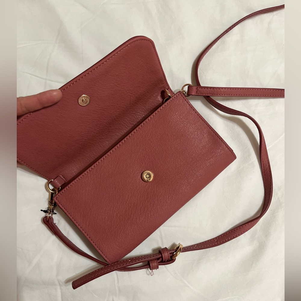 LC Lauren Conrad Pink Cross Body Bag - Picture 3 of 5